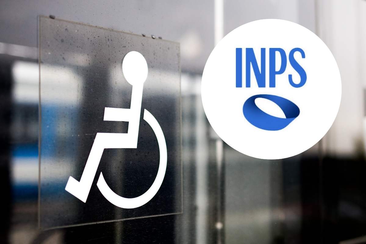 logo disabilità e inps