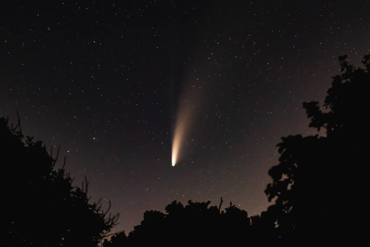 Cometa notte