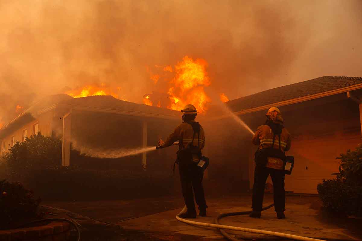 Los Angeles fiamme