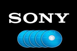 Logo sony e dischi blue ray