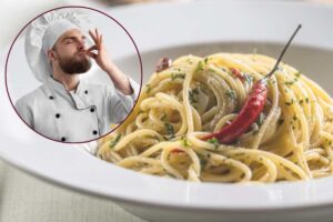 spaghetti e chef