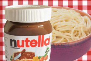 spaghetti nutella