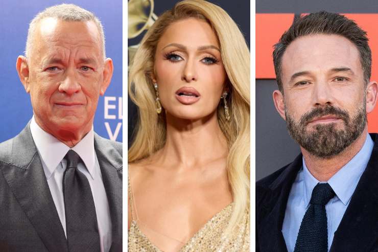 tom hanks, paris hilton, ben affleck